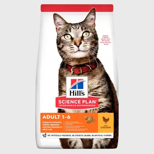 Hill's Science Plan Adult Dry Cat Food Chicken Flavour
