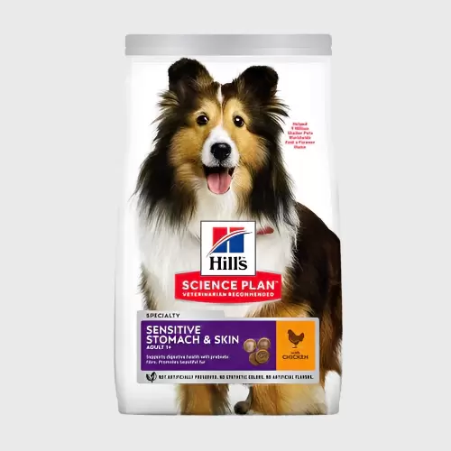 Hill's Science Plan Sensitive Stomach and Skin Medium and Large Breed with Chicken Dog Food